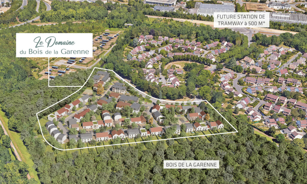 Programme immobilier neuf Le Domaine du Bois de la Garenne