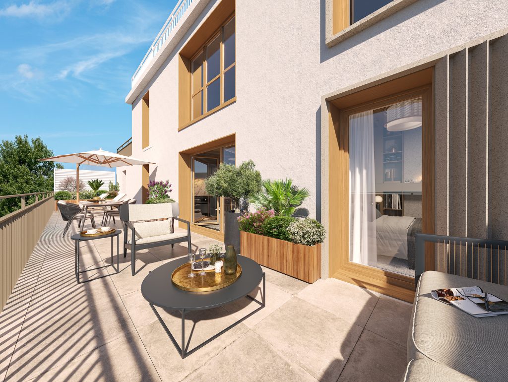 Programme immobilier neuf Les Terrasses du Saule Blanc